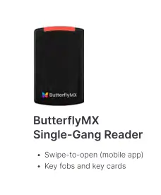 ButterflyMX Single Gang Reader, картинка 12
