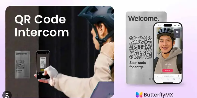 ButterflyMX Steel Vertical QR Code Intercom, картинка 6