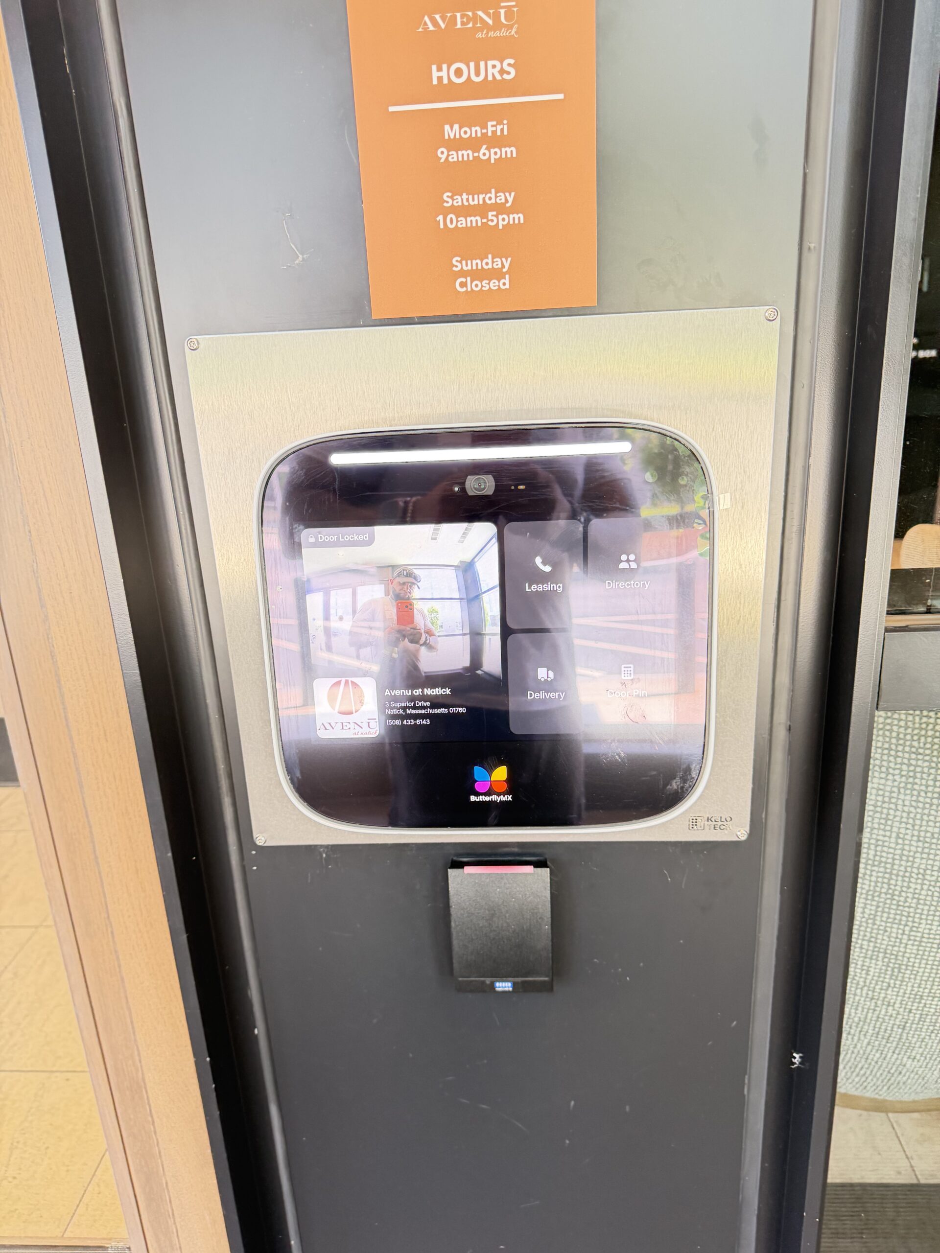 ButterflyMX Video Intercom Installation at 3 Superior Drive in Natick, MA, image 6